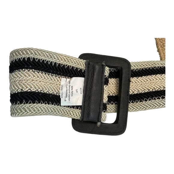 Bundle 3 Women Belt,Fashion Straw Woven Elastic Stretch Waist Band Leather Sz S. - Picture 9 of 11